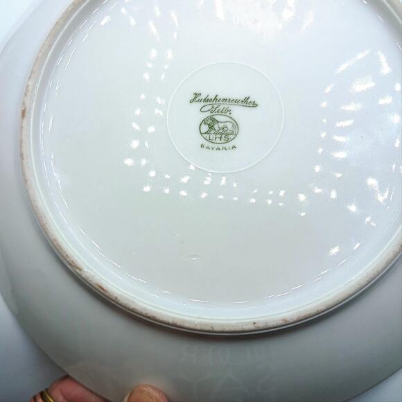 Antique Hutschenreuther Selb Bavaria GoldTrim Serving Plate - Picture 4 of 4